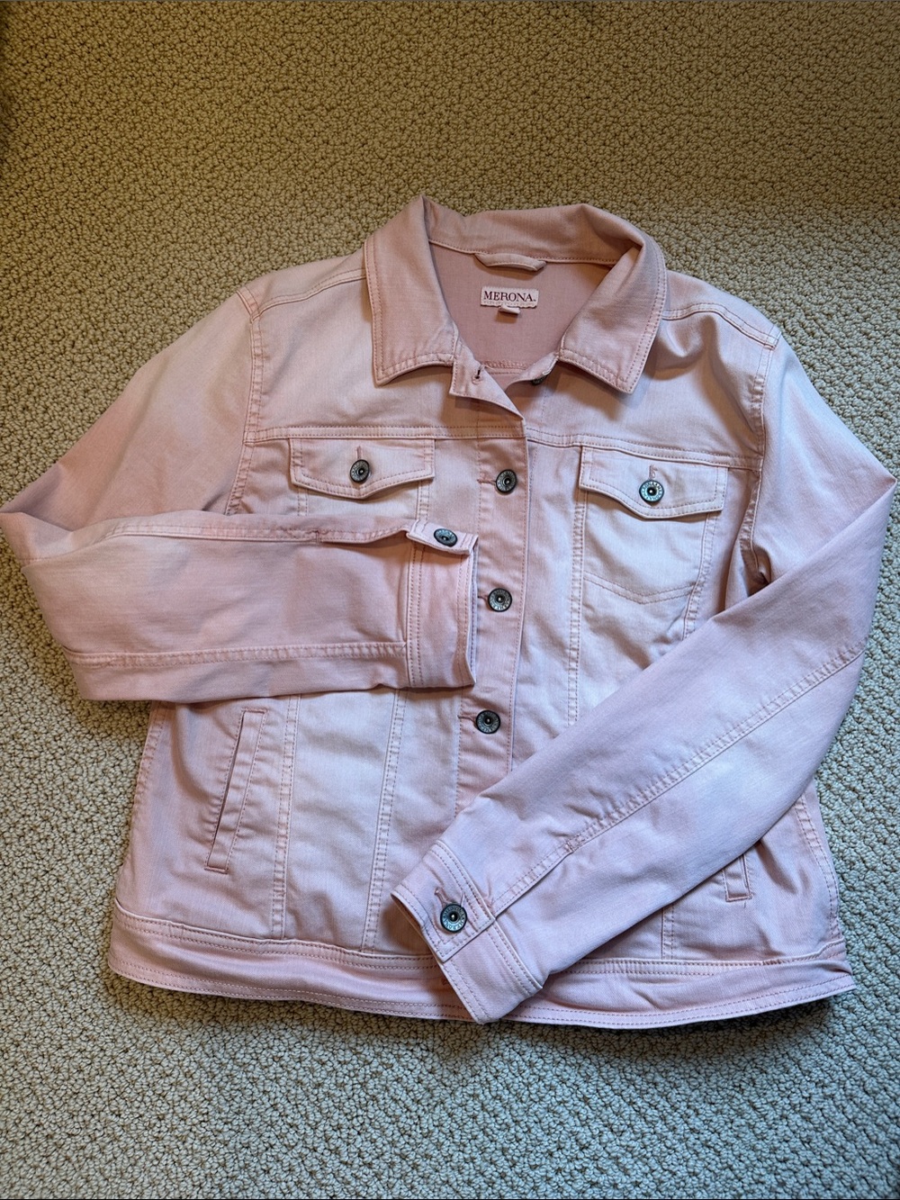 Merona Light Pink Denim Jacket - Women's
